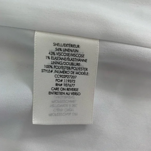 Alice and Olivia black and white striped coat. - Picture 8 of 8